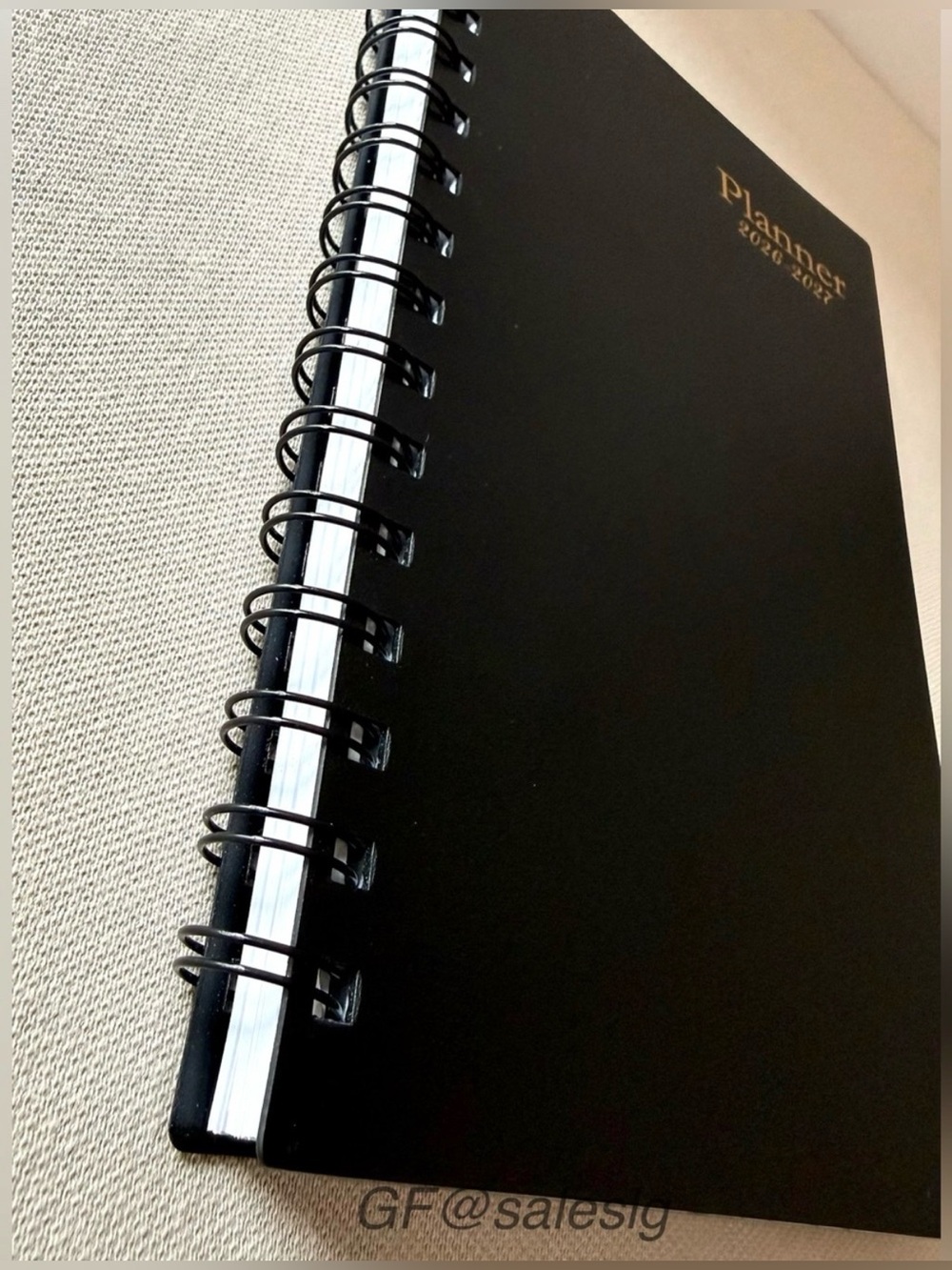 NWT Coach Notebook In Signature Tan with Planner - Picture 7 of 16